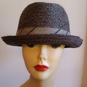FREE Straw Fedora hat (with any purchase)